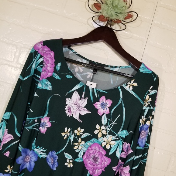 Lane Bryant Boho Jade Green midi dress NWT - Picture 4 of 8